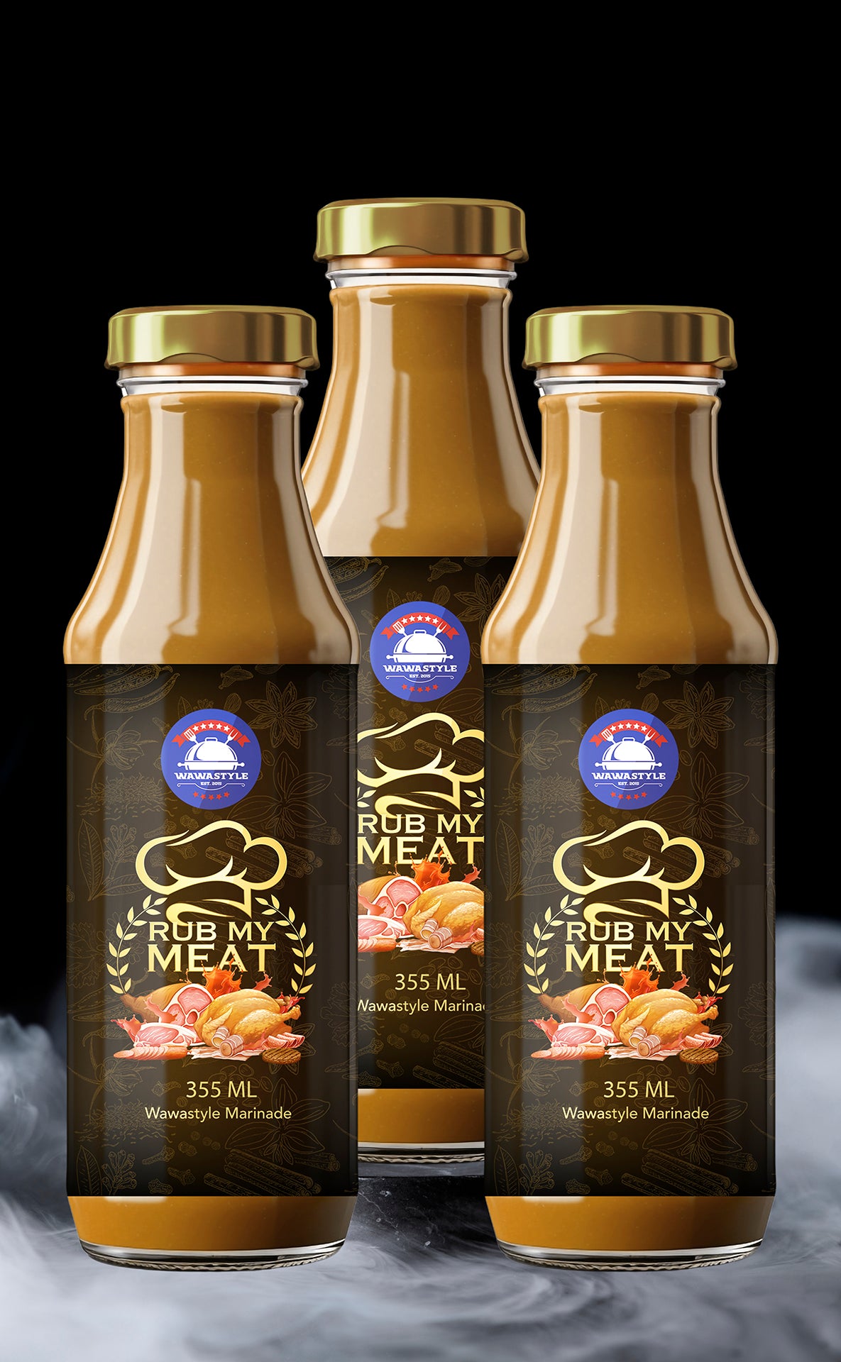 RUB MY MEAT - 3 Bottles