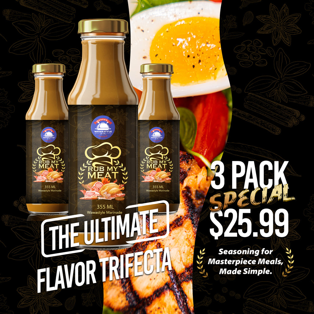 RUB MY MEAT - 3 Bottles Pack Special