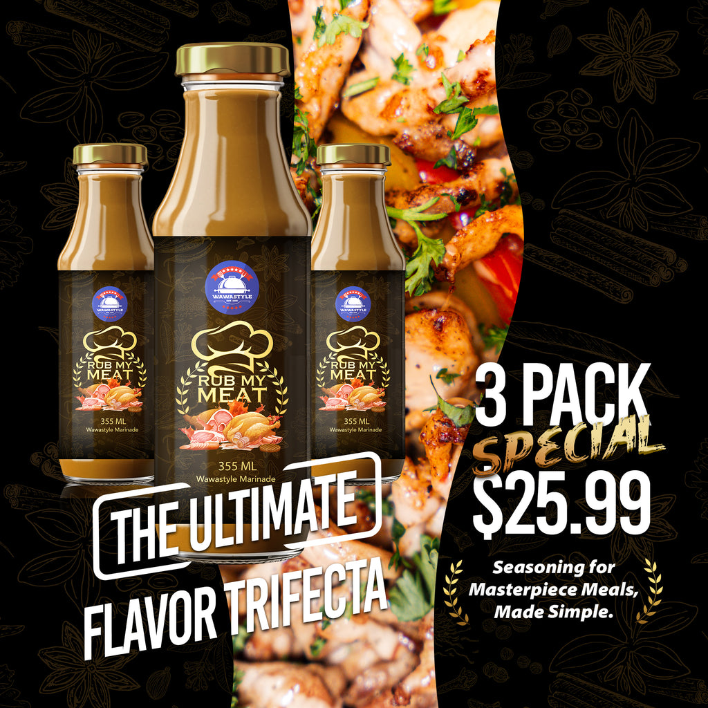 RUB MY MEAT - 3 Bottles Pack Special