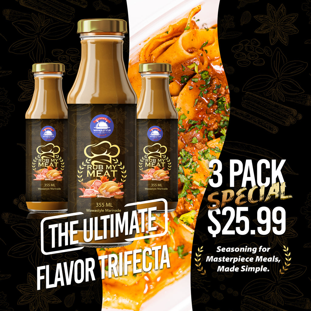 RUB MY MEAT - 3 Bottles Pack Special